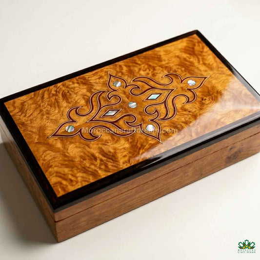 علبة مجوهرات خشب الثويا